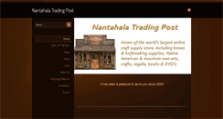 Desktop Screenshot of nantahalatradingpost.com