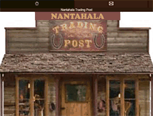 Tablet Screenshot of nantahalatradingpost.com